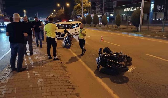 Batman’da polis memuru ve eşi motosiklet kazasında yaralandı