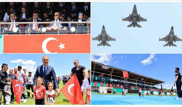 Bingöl’de 19 Mayıs renkli görüntülere sahne oldu