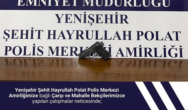 Bingöl’de ruhsatsız silah ele geçirildi