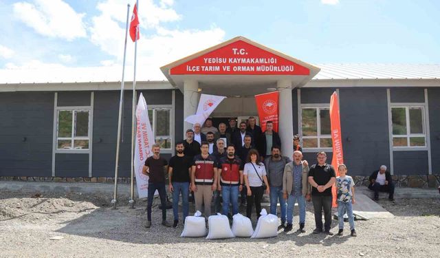 Bingöl’de üreticilere yüzde 75 hibeli 8 ton kuru fasulye tohumu dağıtıldı