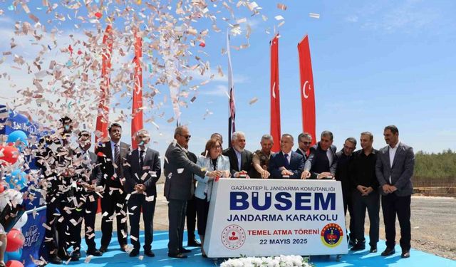 BÜSEM jandarma karakol binasının temeli atıldı