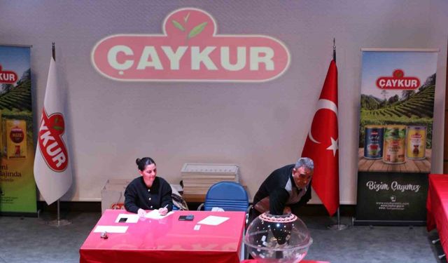 ÇAYKUR’a bin 500 mevsimlik işçi alımı için kura çekimi başladı