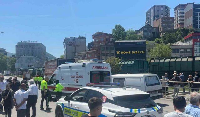 Çevre yolunda kamyonun çarptığı 80 yaşındaki kadın hayatını kaybetti