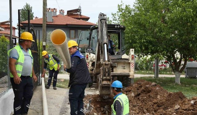 Çıtlık Mahallesinin içme suyu hatları yenileniyor