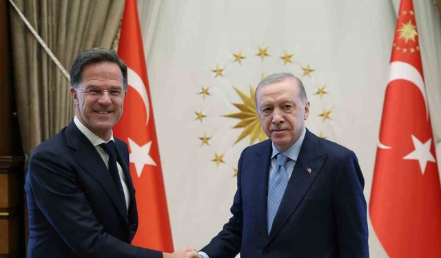 Cumhurbaşkanı Erdoğan, NATO Genel Sekreteri Rutte’yi kabul etti