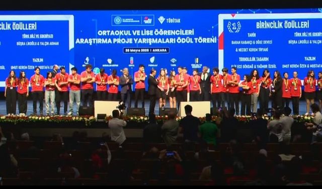 Dumlupınar BİLSEM’den TÜBİTAK’ta 3 Türkiye birinciliği