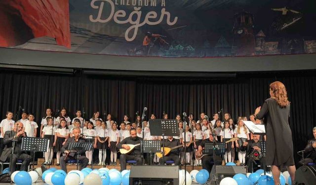 Geleceğin sanatçıları TRT Erzurum sahnesinde parladı
