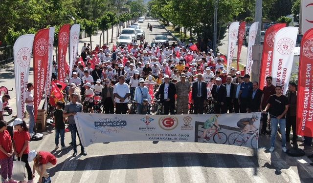 Gercüş’te bisiklet turu etkinliği