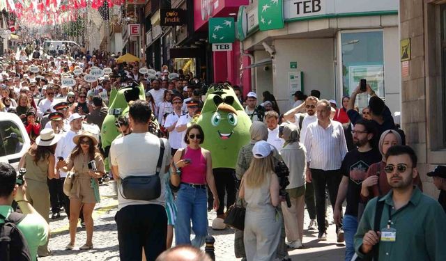 Giresun’da Yeşil Lezzetler Festivali, renkli görüntüleriyle büyük ilgi gördü