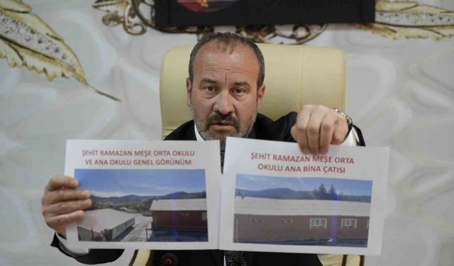 Gümüşhane’de belde belediye başkanından Aşkale Çimento Fabrikası’na tepki