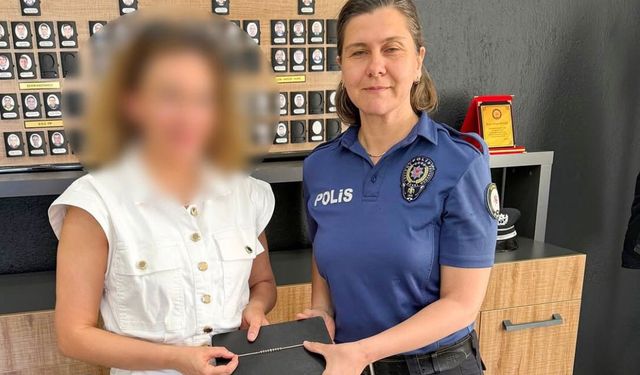 Isparta‘da AVM’de kaybolan değerli takı, polisin takibiyle bulundu