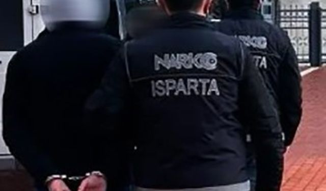 Isparta’da uyuşturucu operasyonu: 2 gözaltı