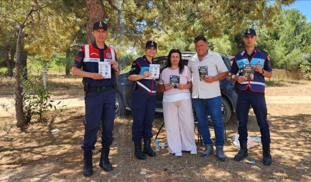 Jandarma, orman yangınlarına dikkat çekti