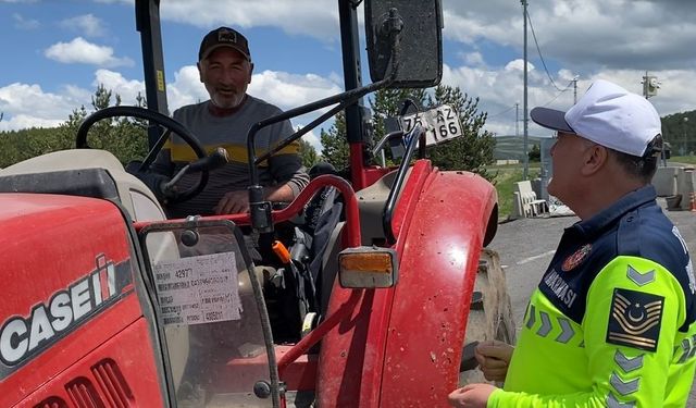 Jandarmadan "Bir Kural Bir Ömür" sloganıyla denetim