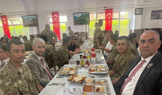 Kahramanlık ve vefa aynı sofrada birleşti