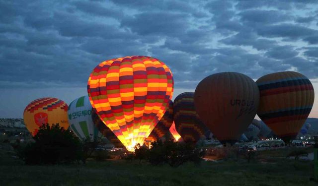 Kapadokya semalarında 19 Mayıs coşkusu