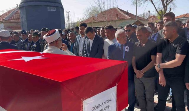 Kazada hayatını kaybeden Uzman Çavuş Aksaray’da toprağa verildi