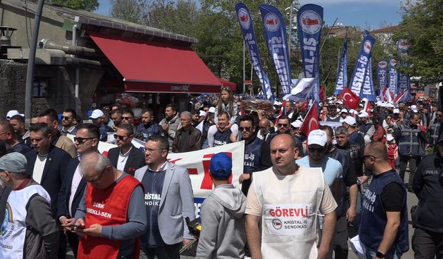 Kırklareli’de 1 Mayıs kutlamaları