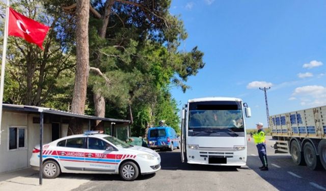 Kırklareli’de trafik denetimi: 381 sürücüye ceza