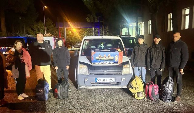 Kırklareli’nde 133 kaçak göçmen yakalandı