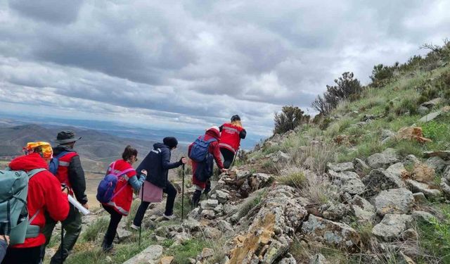 Kırşehir’de Ali Öllez Dağı’na ilk resmi tırmanış gerçekleştirildi