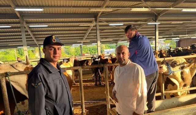 Kurban Bayramı öncesi hayvan pazarlarına denetim