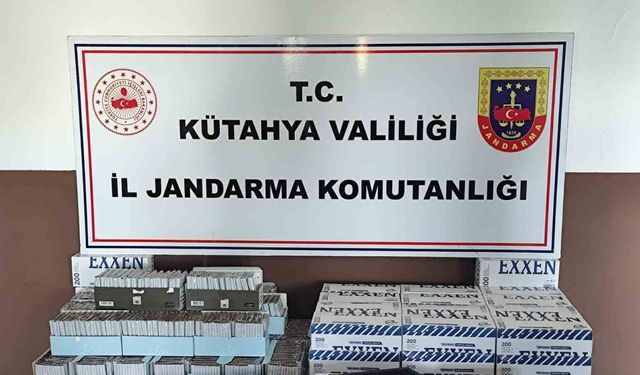 Kütahya’da kaçak sigara operasyonu