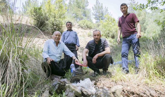 Mersin’de çiftçilerin sulama suyu sıkıntısı gideriliyor