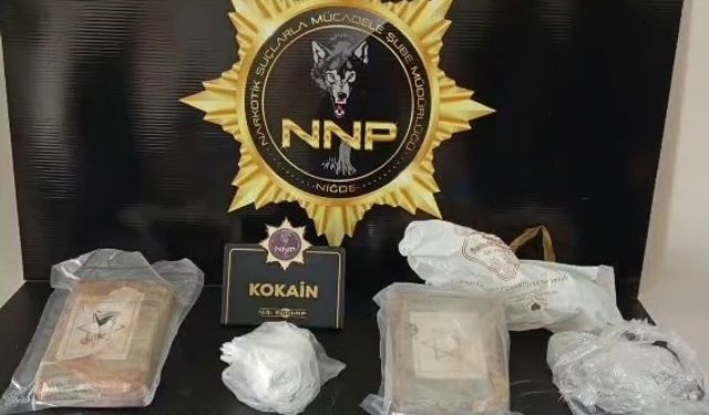 Niğde’de 2 kilo 600 gram uyuşturucu ele geçirildi