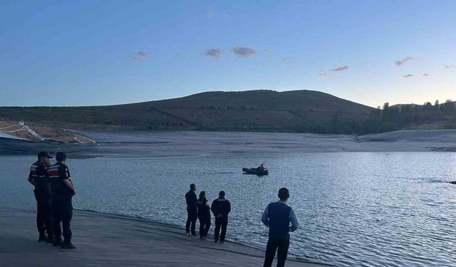 Niğde’de baraja düşen çocuk için kurtarma çalışması başlatıldı