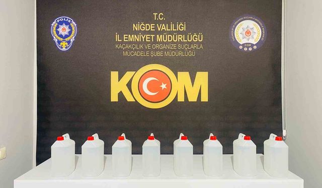 Niğde’de kaçakçılık operasyonu: 4 kişi gözaltına alındı