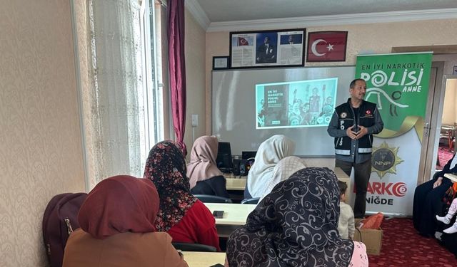 Niğde’de uyuşturucuyla mücadele kapsamında 781 vatandaşa bilgilendirme yapıldı