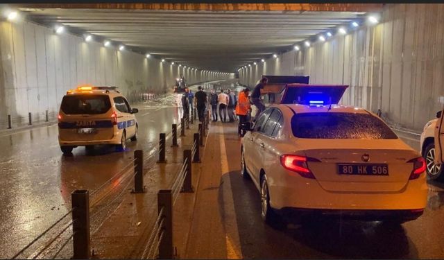 Osmaniye’de sağanak yağmur hayatı olumsuz etkiledi