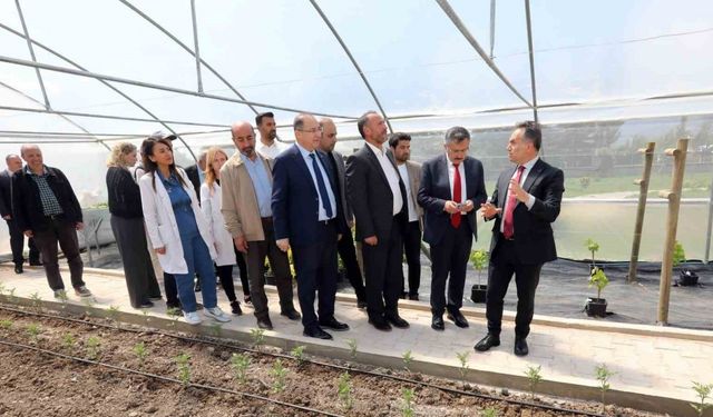 Rektör Yılmaz’dan üretim odaklı eğitime tam not