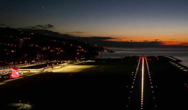 Rize-Artvin Havalimanı’na zorlu hava şartlarında uçak inişleri için yeni sistem