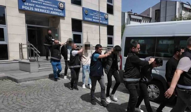 ’Sazan Sarmalı’ dolandırıcılık operasyonunda 8 gözaltı