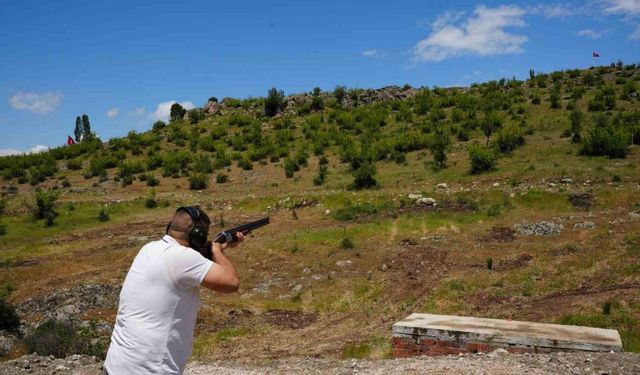 Sındırgı’da trap atışı yarışması yapıldı