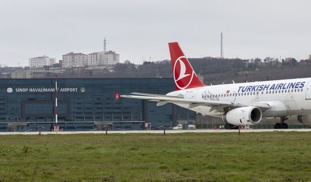Sinop’ta Nisan ayında 31 bin 671 kişi uçtu