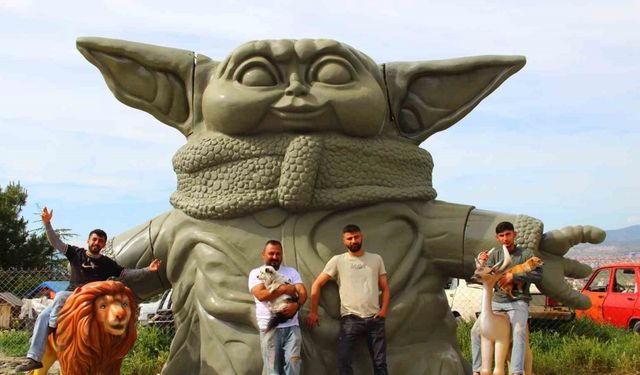 Strafor köpükten dünyaya açılan sanat