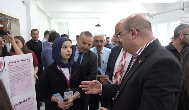 Tavşanlı Atatürk Anadolu Lisesi öğrencileri projelerini tanıttı