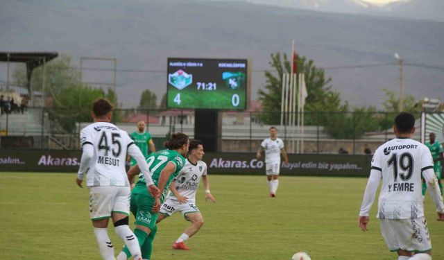 Trendyol 1. Lig: Iğdır FK: 4 - Kocaelispor: 0