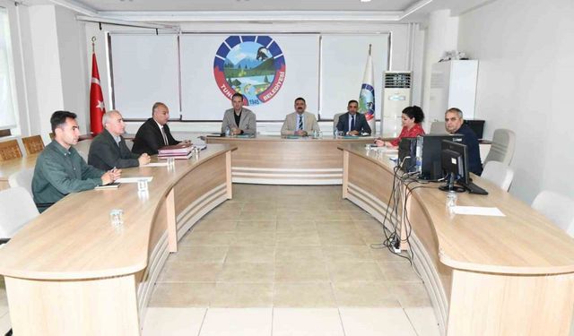Tunceli’de belediye meclis toplantısı