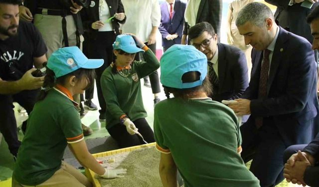 Uşak’ta öğrenciler Müzeler Haftası kapsamında kültürel değerleri yerinde gördü.