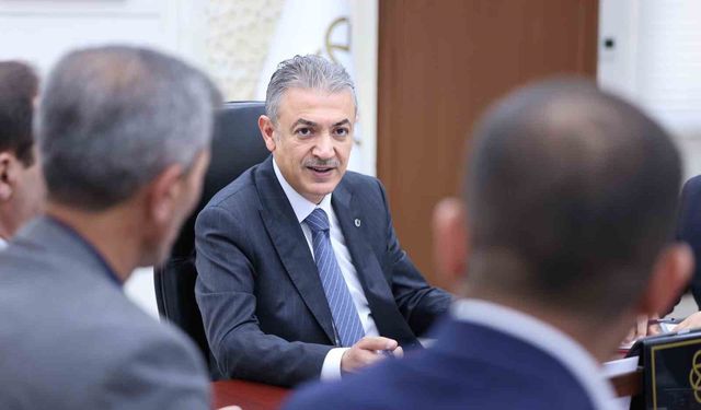 Vali Akkoyun muhtarlarla bir araya geldi