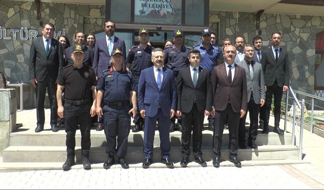 Vali Aksoy Mihalıççık İlçesi’ni ziyaret etti