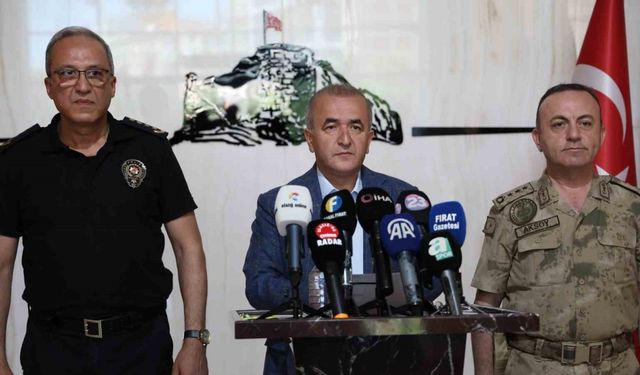 Vali Hatipoğlu: "Elazığspor-Vanspor maçında 3 bin 66 personel görev alacak"