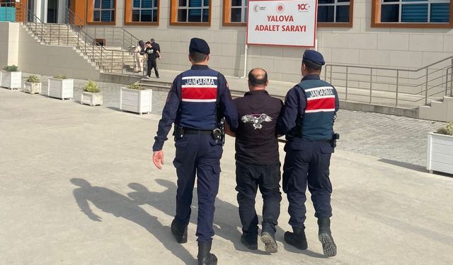 Yalova’da 16 yıl hapisle aranan hükümlü yakalandı