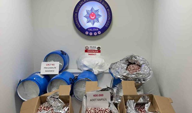 Yalova’da uyuşturucu operasyonunda 3 şüpheli tutuklandı