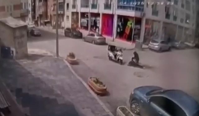 Yaşlı adamın hayatını kaybettiği kazanın görüntüleri ortaya çıktı