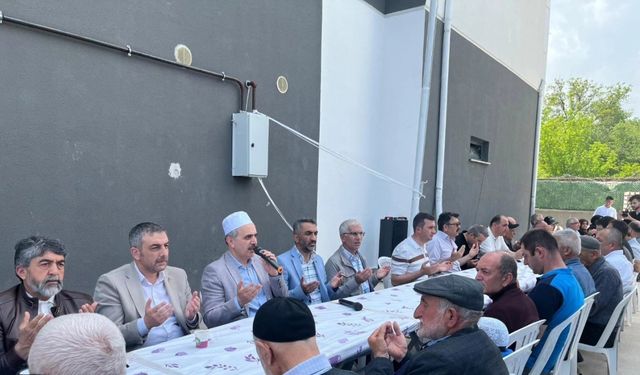 Yazı Bağlarında yağmur ve bereket duası yapıldı